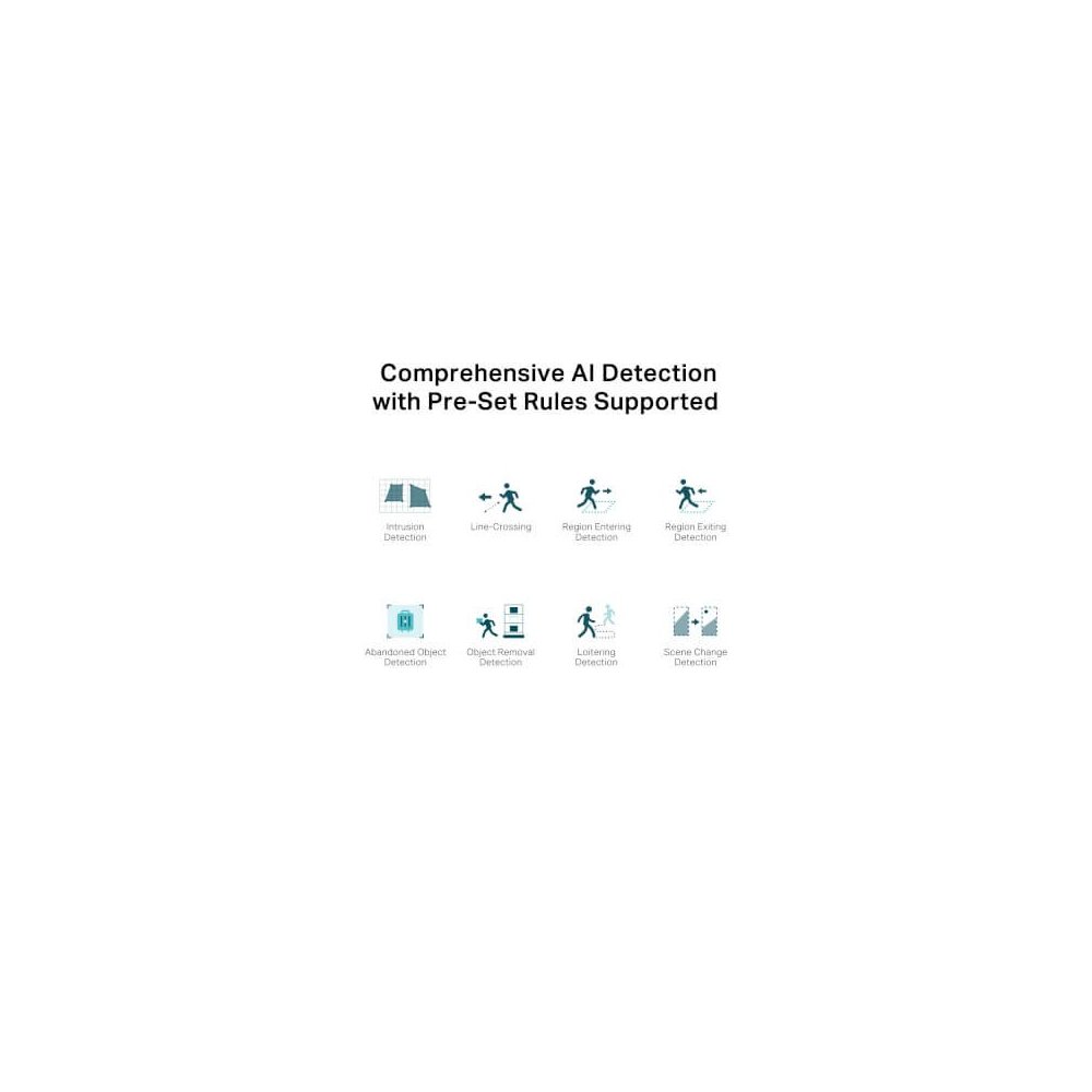 Tp-link Caméra 5Mp Coul24 109° IR 30m Audio H265+ IA