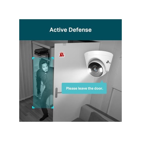 Tp-link Caméra 5Mp Coul24 109° IR 30m Audio H265+ IA