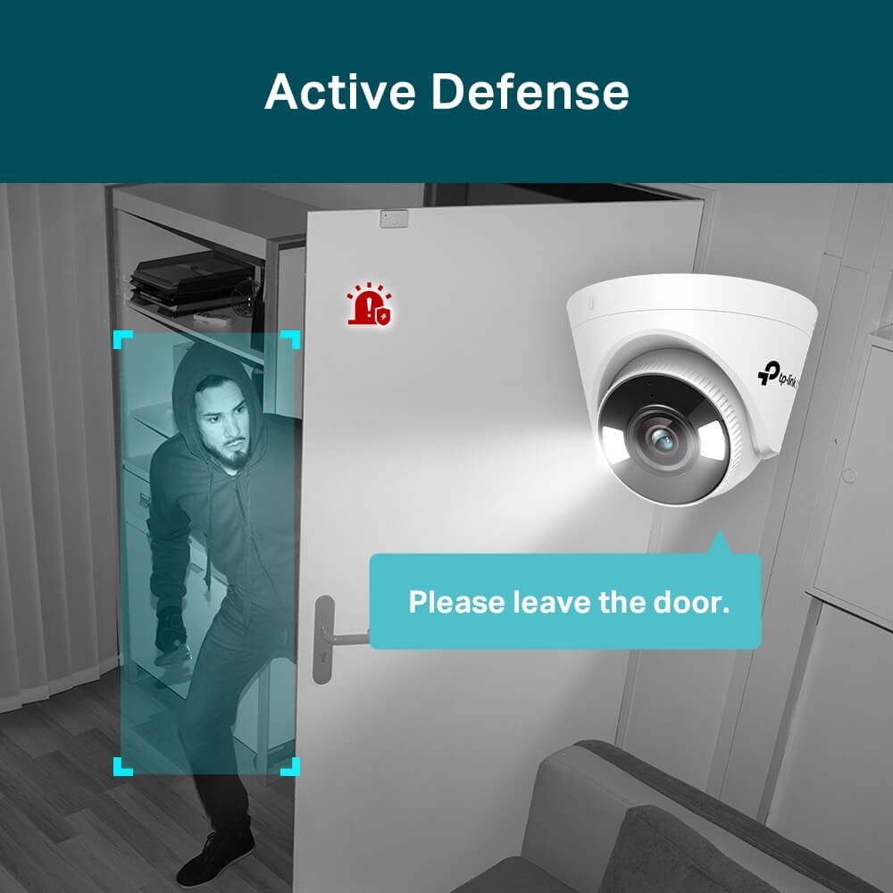 Tp-link Caméra 5Mp Coul24 90° IR 30m Audio H265+ IA