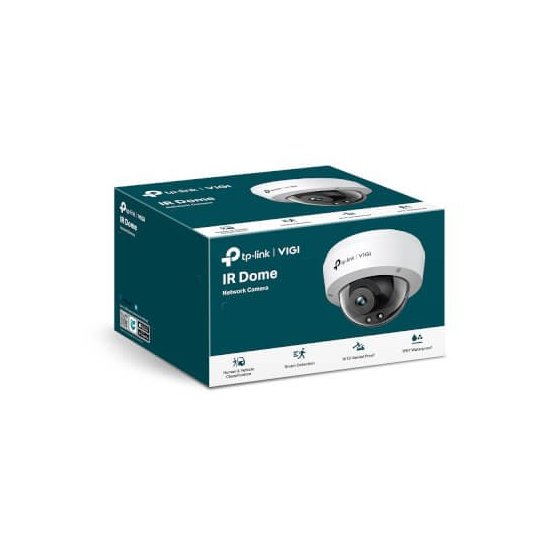 Tp-link Dôme 4Mp 89° IR30m H265+ IK10 IP67 IA