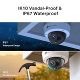 Tp-link Dôme 4Mp Coul24 80° IR30m Micro H265 IK10 IP67 IA