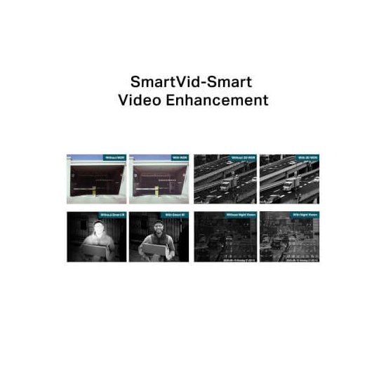 Tp-link Dôme 4Mp Coul24 80° IR30m Micro H265 IK10 IP67 IA