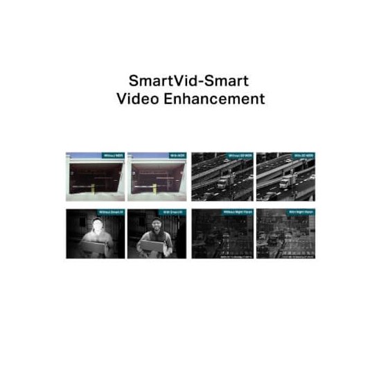 Tp-link Dôme 4Mp Coul24 96° IR30m Micro H265 IK10 IP67 IA