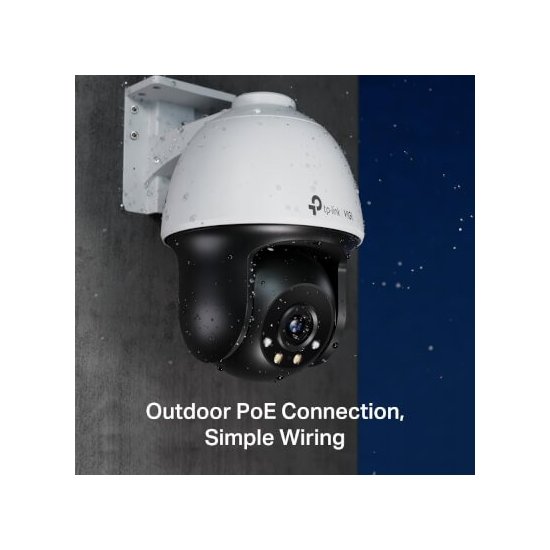 Tp-link  PT 4Mp Coul24 79° IR30m Audio H265 IP66 IA