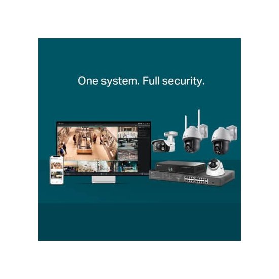 Tp-link  PT 4Mp Coul24 79° IR30m Audio H265 IP66 IA