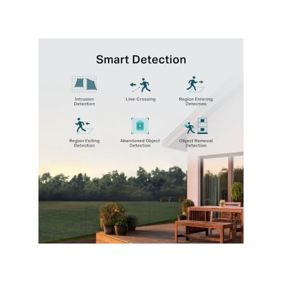 Tp-link PT 4Mp Coul24 dual lens IR30m Audio H265+ IP66 IA
