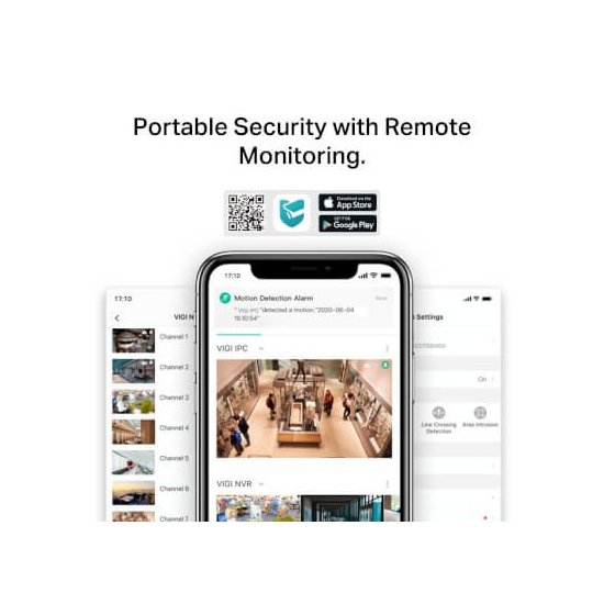 Tp-link PT Wifi 4MP Coul24 79° IR30m Audio H265+ IP66 AI