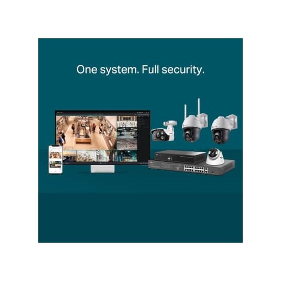 Tp-link PT Wifi 4MP Coul24 79° IR30m Audio H265+ IP66 AI