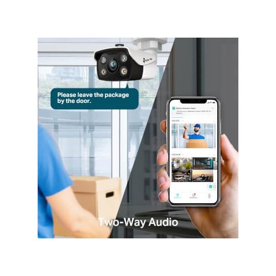 Tp-link Bullet 5Mp Coul24 90° IR30m Audio H265+ IP67 IA