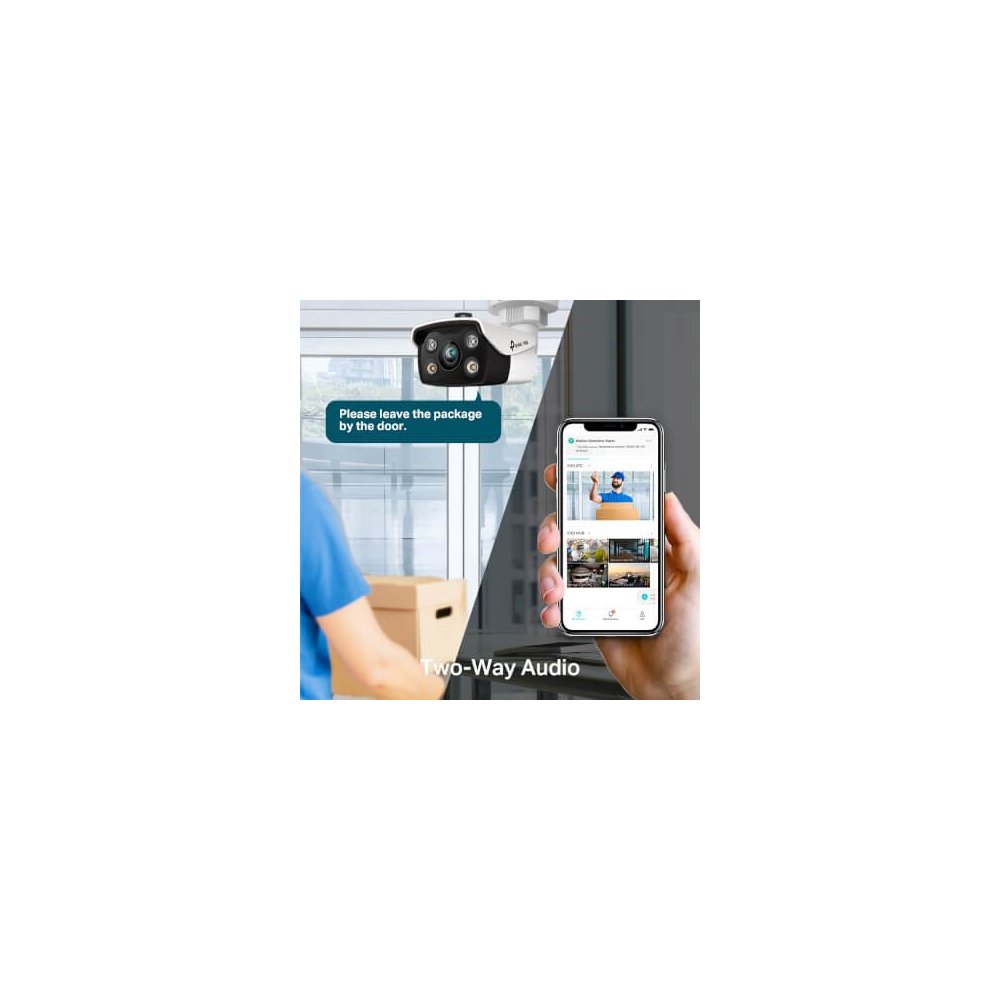 Tp-link Bullet 5Mp Coul24 90° IR30m Audio H265+ IP67 IA