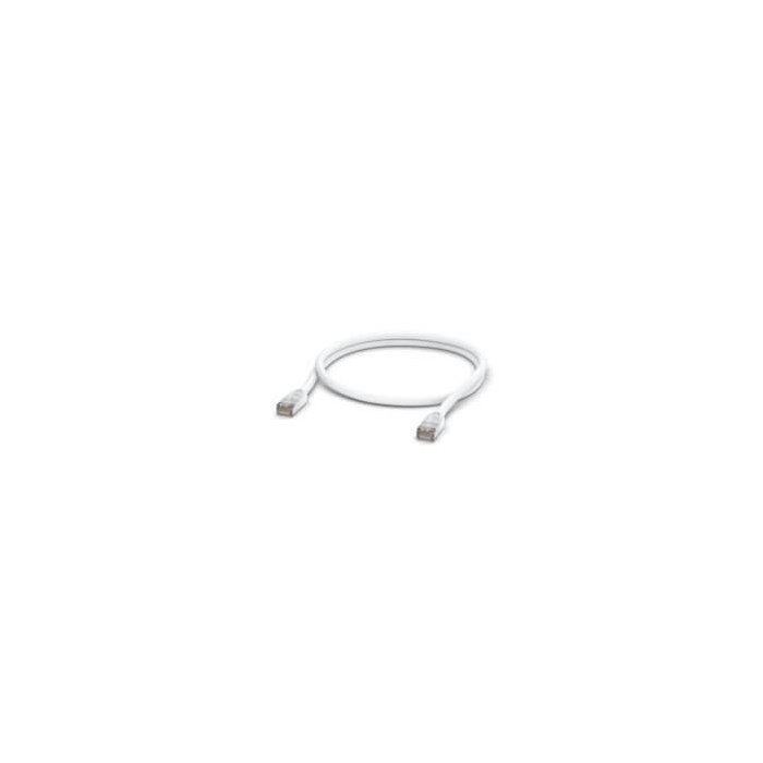 Ubiquiti- Cordon RJ45 outdoor 1m Cat5e blanc