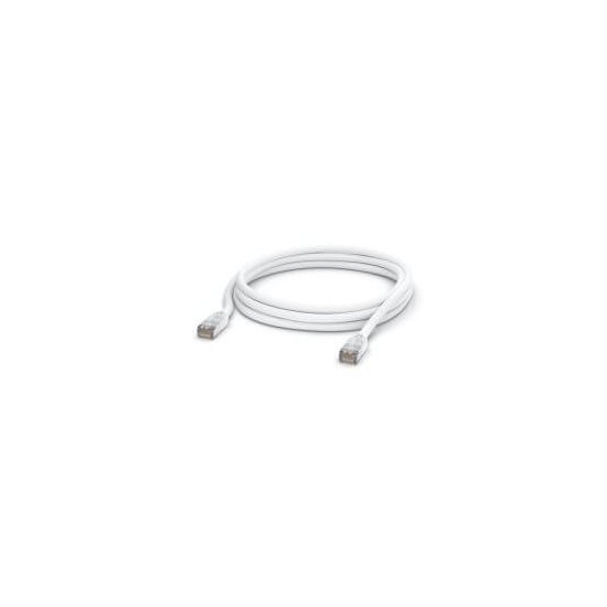 Ubiquiti- Cordon RJ45 outdoor 3m Cat5e blanc