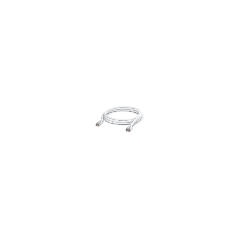 Ubiquiti- Cordon RJ45 outdoor 3m Cat5e blanc