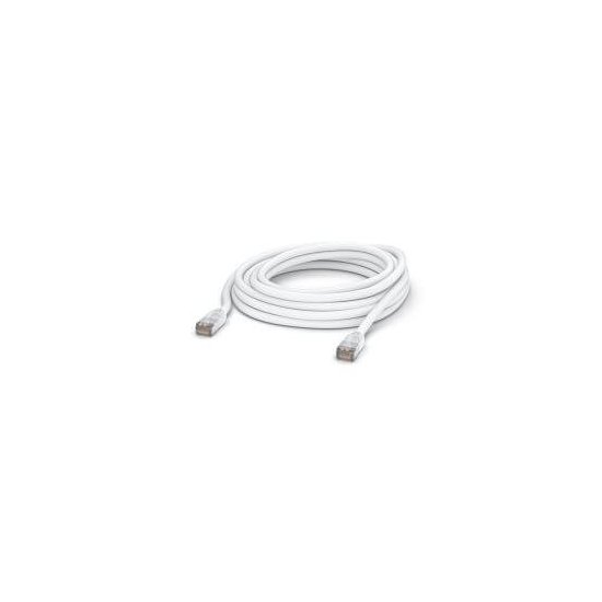 Ubiquiti- Cordon RJ45 outdoor 8m Cat5e blanc