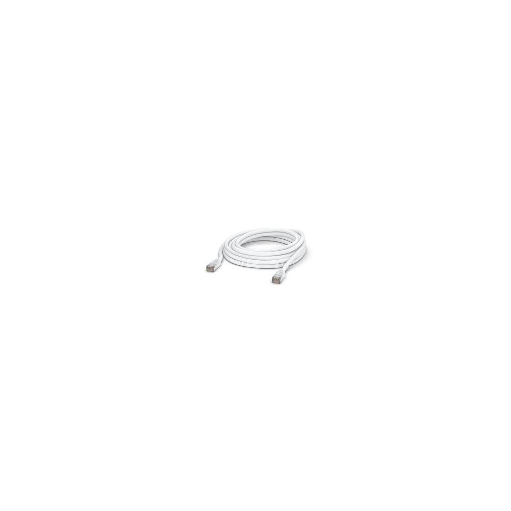 Ubiquiti- Cordon RJ45 outdoor 8m Cat5e blanc